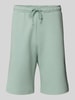 BOSS Green Regular Fit Sweatshorts mit elastischem Bund Modell 'Headlo' Mint