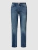 MC NEAL Jeans mit Label-Patch Royal