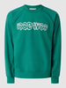 Wood Wood Sweatshirt met logoprint  Groen