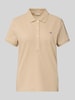 Gant Poloshirt mit Label-Stitching Sand