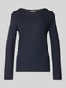 Marc O'Polo Regular Fit Pullover aus reiner Schurwolle Marine