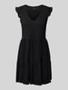 Only Minikleid mit V-Ausschnitt Modell 'MAY' Black