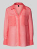 BOSS Regular fit blouse van een mix van viscose en linnen, model 'Bosala' Felroze
