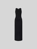Rabanne Maxikleid mit Cut-Out Black