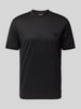 Emporio Armani T-Shirt mit Label-Print Black