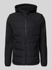 Blend Softshell-jack met doorgestikte naden, model 'EVIAN' Zwart