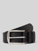 Pierre Cardin Gürtel aus Leder mit Dornschließe Black