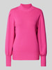 YAS Gebreide pullover met turtleneck, model 'FONNY' Felroze