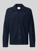 SELECTED HOMME Regular fit overhemdjack van puur biologisch katoen, model 'OLIVER' Marineblauw