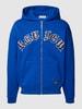 REVIEW Sweatjacke mit Reißverschluss Royalblau