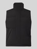 JACK & JONES Steppweste mit verdecktem Reißverschluss Modell 'SOHO BODYWARMER' Black