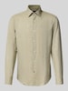 BOSS Casual Fit Business-Hemd mit Knopfleiste Lind