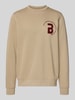 Blend Sweatshirt met labeldetail, model 'FLORIAN' Beige