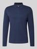 Christian Berg Men Regular Fit Poloshirt aus reiner Baumwolle Dunkelblau