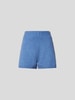 Lisa Yang Shorts aus Kaschmir Blau