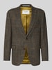 Carl Gross Harris Tweed colbert van scheerwol, model 'Theo' Donkergroen