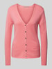 (The Mercer) N.Y. Strickjacke mit V-Ausschnitt Pink