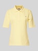 Tommy Hilfiger Regular fit poloshirt met logostitching, model '1985' Geel