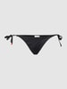 HUGO Bikini-Slip mit Label-Print Modell 'SIDE' Schwarz