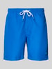 Shiwi Regular Fit Badehose mit Label-Patch Modell 'Mike' Royal