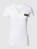 ARMANI EXCHANGE T-shirt met V-hals Wit