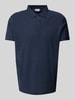 JOOP! Jeans Poloshirt mit Label-Print Modell 'Alonso' Marine