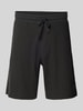 Calvin Klein Jeans Regular Fit Shorts mit Strukturmuster Black