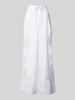 Essentiel Antwerp Wide Leg Hose mit Spitzenbesatz Modell 'Hace' Weiss