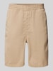 Carhartt Work In Progress Korte broek met elastische band, model 'FLINT' Beige