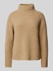 MOS MOSH Strickpullover mit Turtleneck Modell 'Thyra' Beige