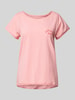 Christian Berg Woman T-Shirt mit Statement-Stitching Pink