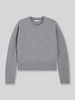 Tommy Hilfiger Slim Fit Pullover aus reiner Wolle Mittelgrau