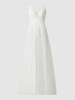 Luxuar Brautkleid mit Stola Offwhite