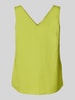 Christian Berg Woman Regular Fit Blusentop mit V-Ausschnitt Apfel