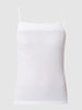 Hanro Top z merceryzowanej bawełny model ‘Moments’ Biały