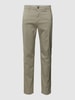 Tommy Hilfiger Pants Stoffen broek met structuurmotief, model 'DENTON' Middengrijs