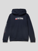 Tommy Hilfiger Teens Hoodie mit Logo-Prints Marineblau
