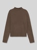 BOSS Regular Fit Strickpullover aus Woll-Kaschmir-Mix Modell 'FUBRINA' Mud