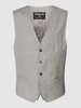 Strellson Gilet met V-hals Lichtgrijs