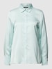 Esprit Collection Overhemdblouse in glanzende look Mint