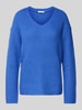 Tom Tailor Pullover mit V-Ausschnitt Blau