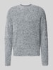 Only & Sons Regular fit gebreide pullover met alpaca, model 'NOAH' Middengrijs gemêleerd