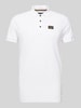 PME Legend Poloshirt mit Label-Detail Weiss