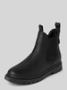 Tamaris Chelsea boots van rundernappa Zwart