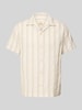 Jack & Jones Premium Regular Fit Freizeithemd aus Baumwoll-Leinen-Mix Modell 'BLUWILLIAM' Offwhite