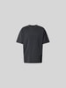Closed Regular Fit T-Shirt aus reiner Baumwolle Black