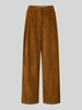 Selected relaxed fit corduroy broek van katoenmix model 'ROJA' Camel