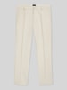 BOSS Regular Fit Hose aus Baumwoll-Mix Modell 'C-KENT' Offwhite