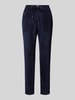 s.Oliver RED LABEL Regular fit joggingbroek van fijne corduroy Marineblauw