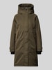 Didriksons Parka met capuchon, model 'LUNA' Donkergroen